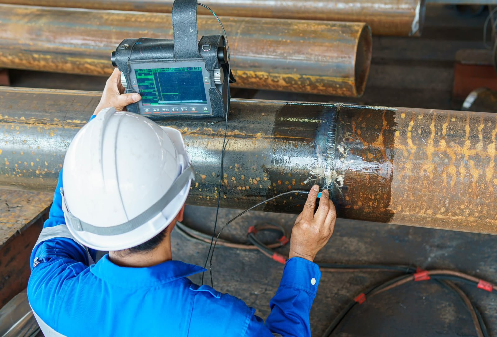 Ultrasonic Testing (UT) practical training